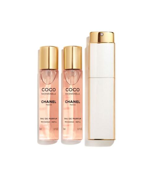 Chanel Coco Mademoiselle Eau de Perfume Twist & Spray 3x20ml